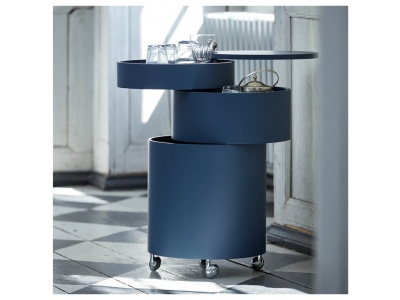 Barboy Side Table and Mobile Storage Unit 3