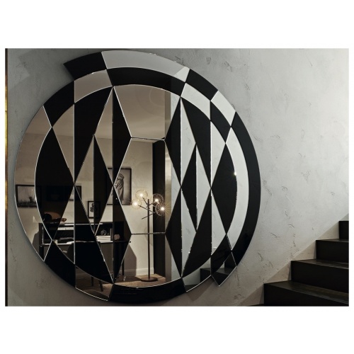 Black and White Beat Wall Mirror 5