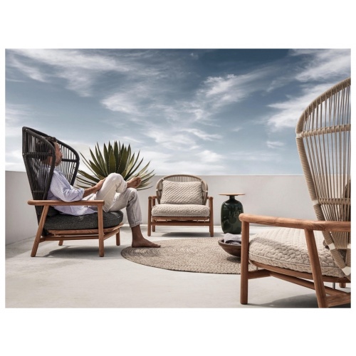 Fern Outdoor High Back Lounge Chair 6