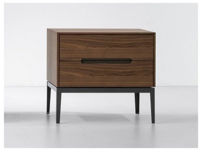 Gala Two-Drawer Bedside Table