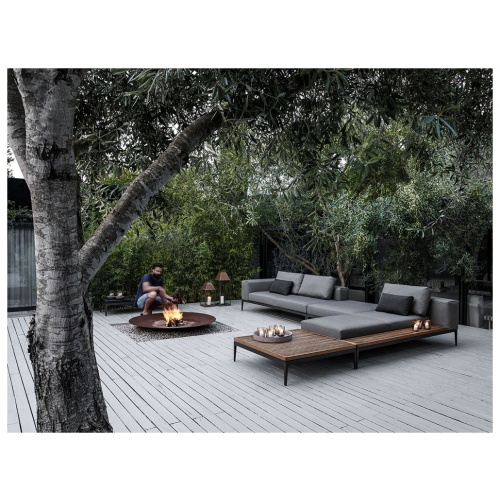 Grid Outdoor Chaise Lounger 8