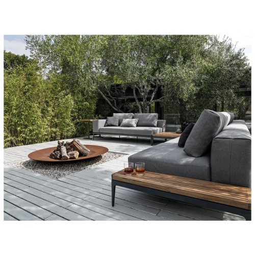 Grid Outdoor Square Coffee Table 6