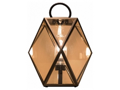 Muse Outdoor Lantern – Lacquered Bronze