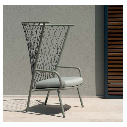 NEF Outdoor High Back Lounge Chair 7