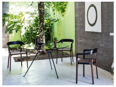 Officina Glass Dining Table