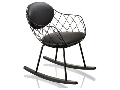 Piña Rocking Chair with Arms