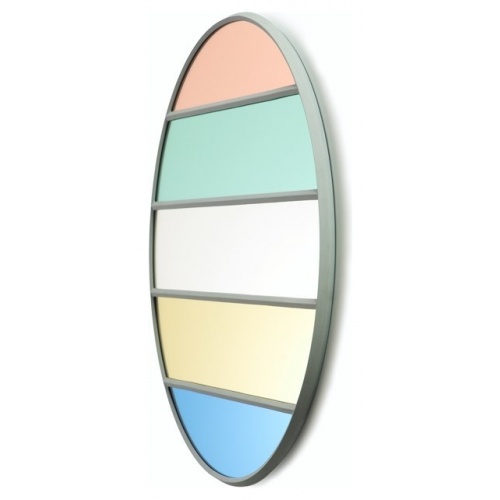 chaplins-magis-vitrail-mirror-ac526-round-pink-green-clear-yellow-blue