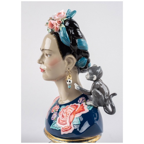 Frida Kahlo Figurine. Blue. Limited Edition 9