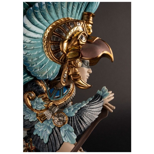 Aztec dance Sculpture. Limited edition 6