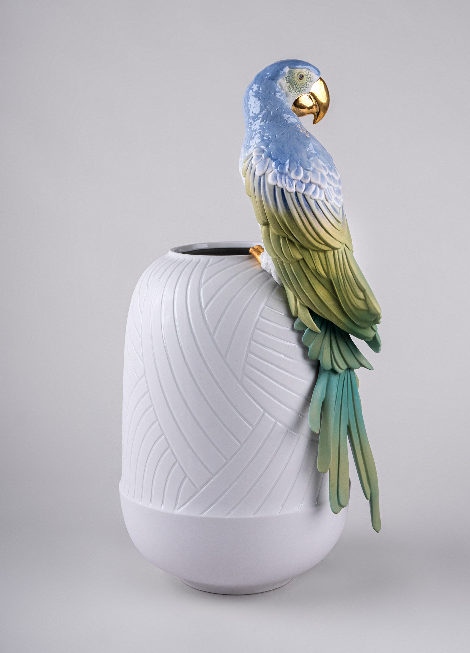 Macaw Bird Vase 9 Macaw Bird Vase 9