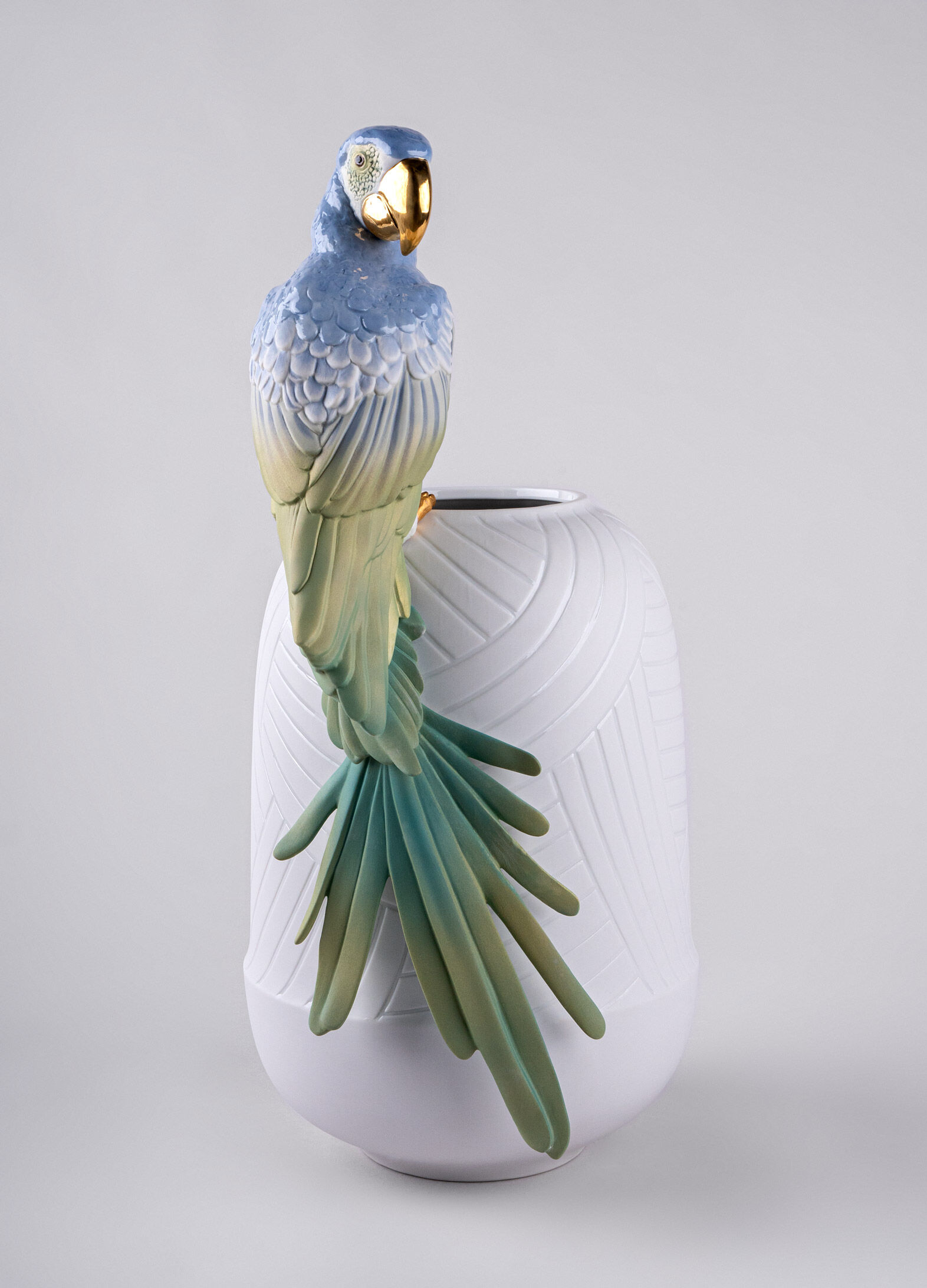 Macaw Bird Vase 10 Macaw Bird Vase 10