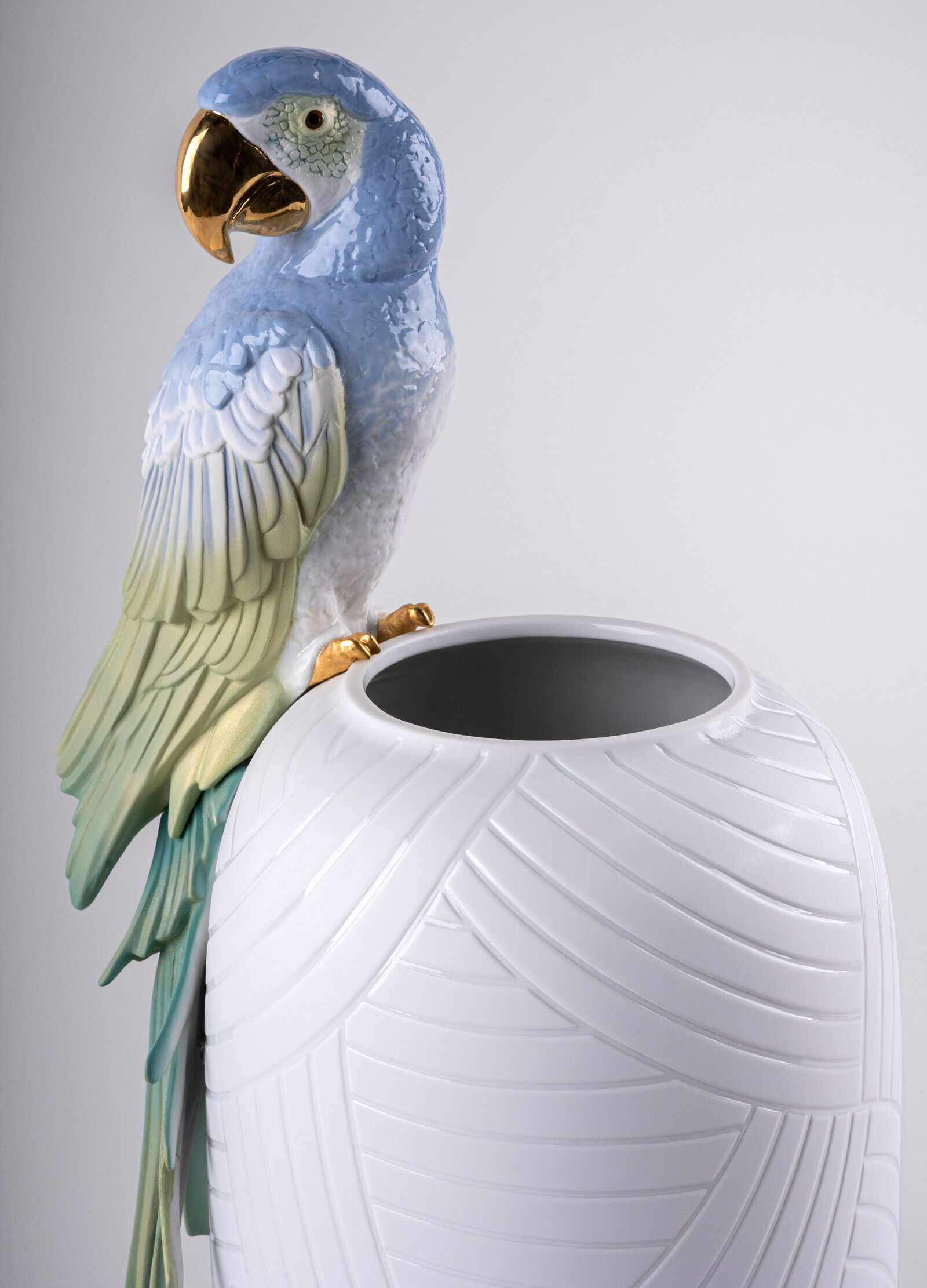 Macaw Bird Vase 11 Macaw Bird Vase 11
