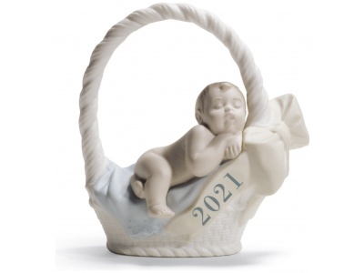 Born in 2021 Boy Figurine