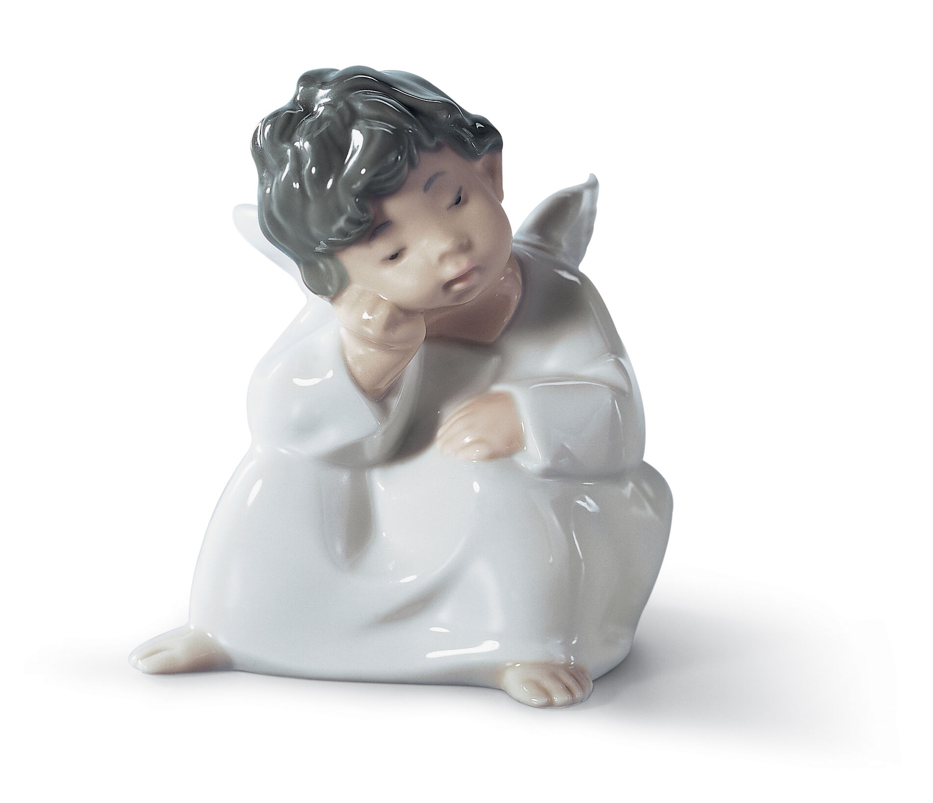 Angel Thinking Figurine 3 Angel Thinking Figurine 3