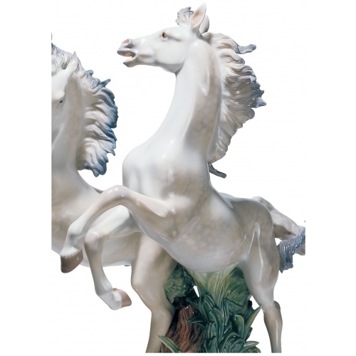Free as The Wind Horses Sculpture. Limited Edition 7