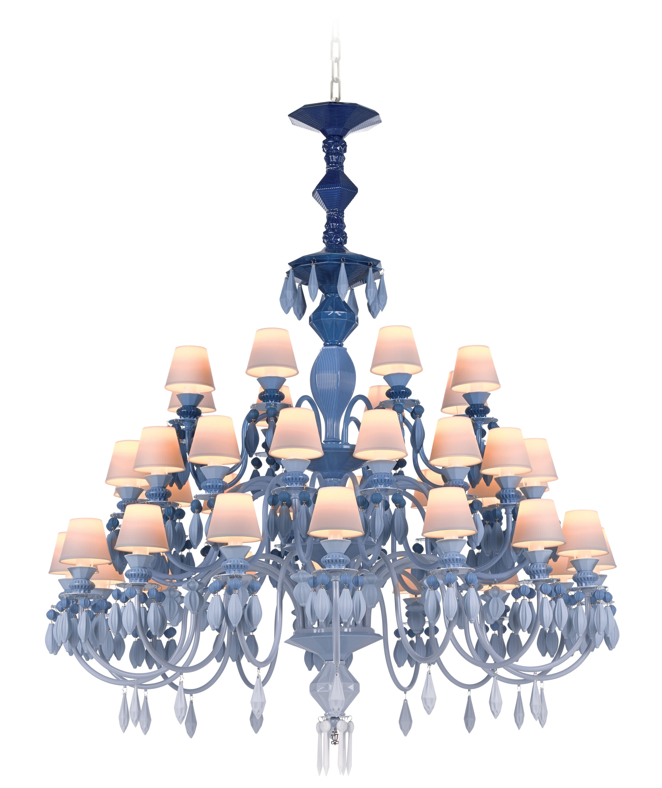 Belle de Nuit 40 Lights Chandelier. Blue (CE/UK) 3 Belle de Nuit 40 Lights Chandelier. Blue (CE/UK) 3