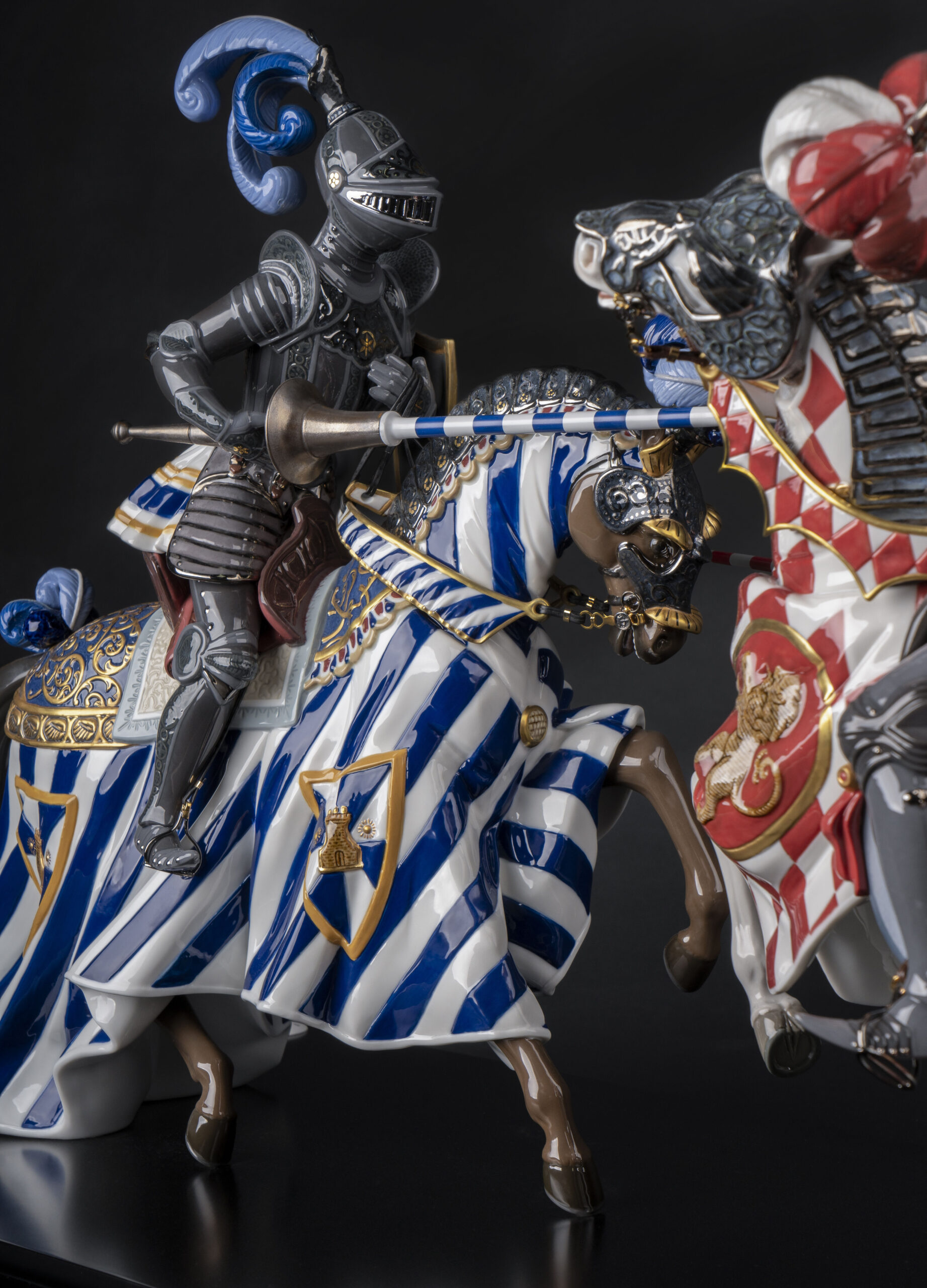 Medieval Tournament Sculpture. Limited Edition 5 Medieval Tournament Sculpture. Limited Edition 5