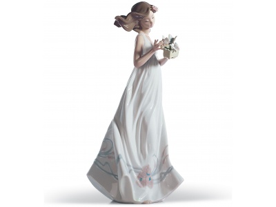 Butterfly Treasures Woman Figurine