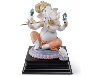 Bansuri Ganesha Figurine. Limited Edition