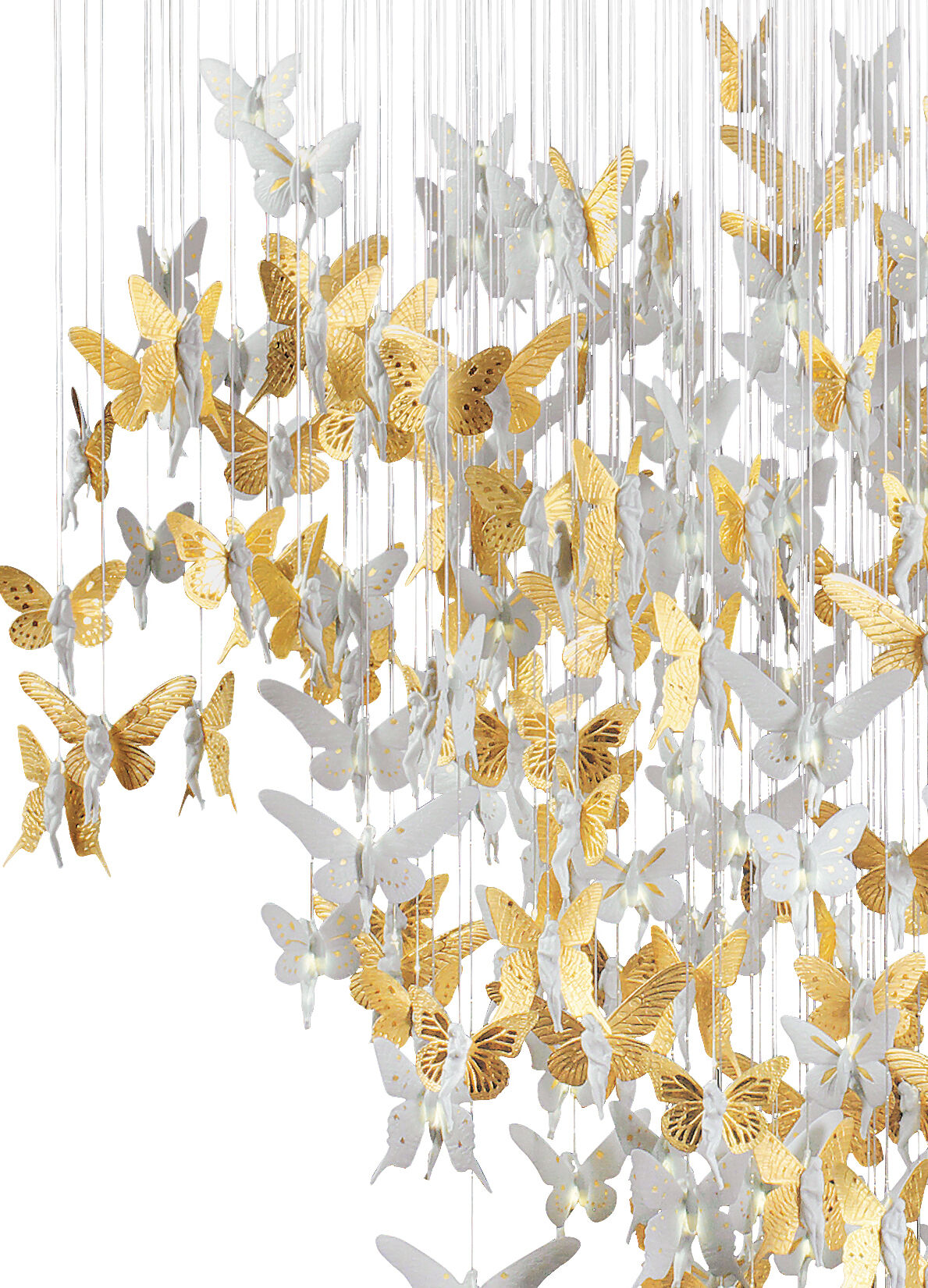Niagara Chandelier 1.10m. Golden Luster (CE/UK) 6 Niagara Chandelier 1.10m. Golden Luster (CE/UK) 6