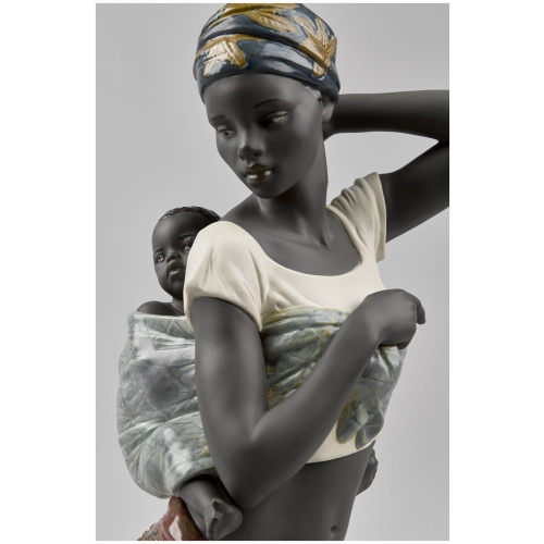 African Bond Mother Figurine 6