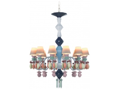Belle de Nuit 12 Lights Chandelier. Multicolor (CE/UK)