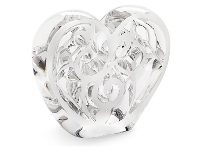 Music is Love Heart sculpture