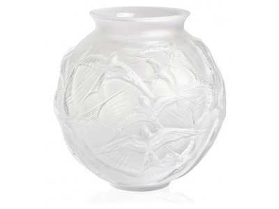 Hirondelles medium vase