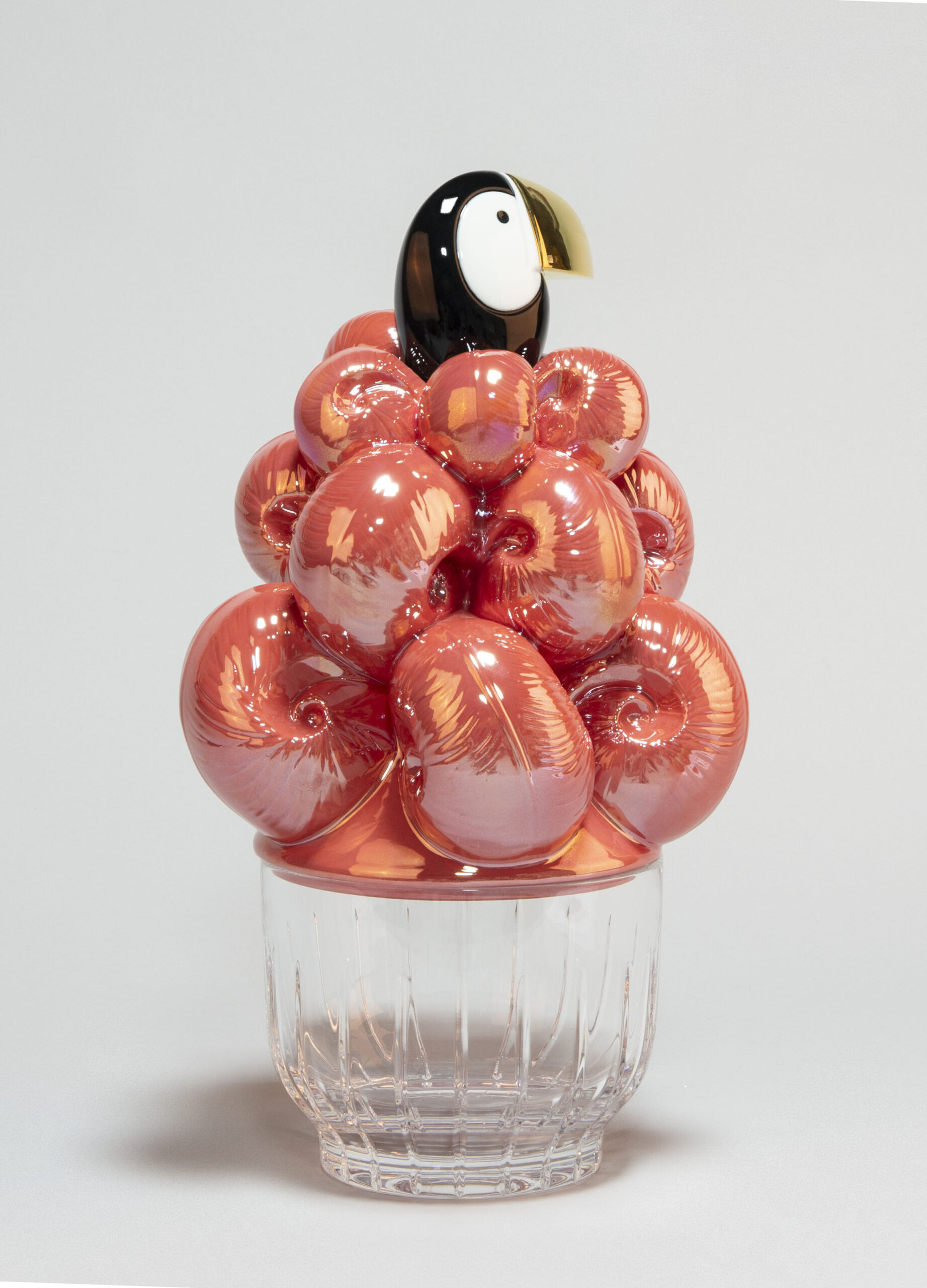 Toucan Ice Bucket. Golden Luster 7 Toucan Ice Bucket. Golden Luster 7