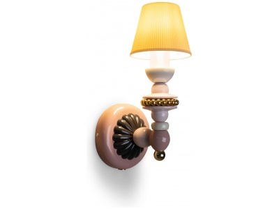 Firefly Wall Sconce. Pink and gold.(CE/UK)