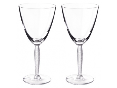 Set of 2 Louvre wine glasses