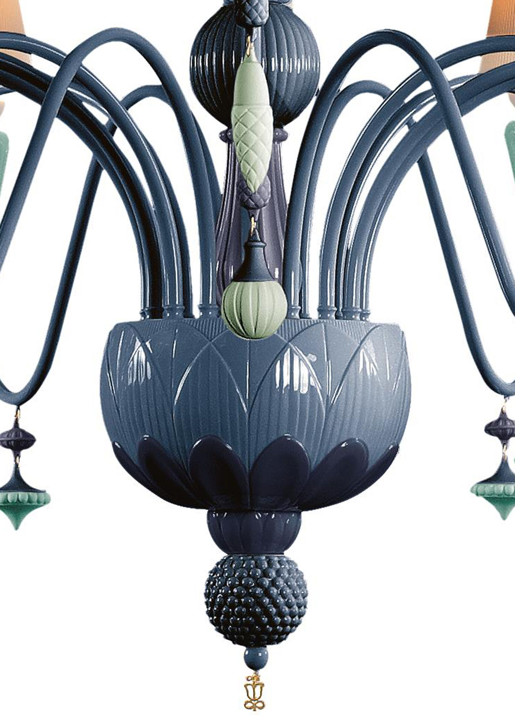 Ivy and Seed 16 Lights Chandelier. Large Flat Model. Ocean (CE/UK) 7 Ivy and Seed 16 Lights Chandelier. Large Flat Model. Ocean (CE/UK) 7