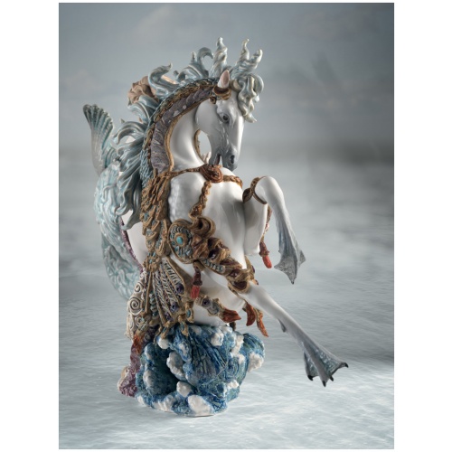 Arion on A Seahorse Sculpture. Limited Edition 7