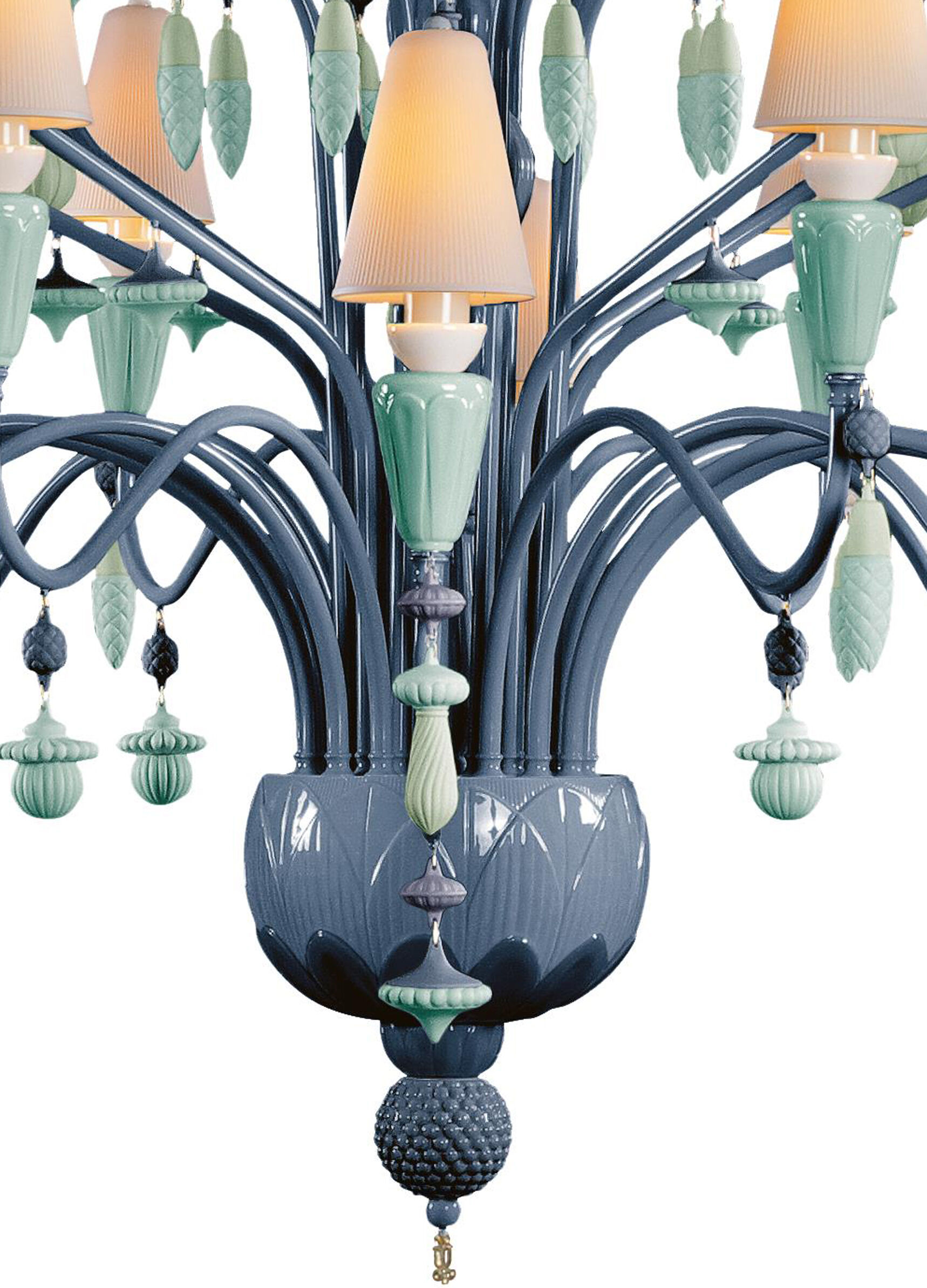 Ivy and Seed 32 Lights Chandelier. Large Model. Ocean (CE/UK) 7 Ivy and Seed 32 Lights Chandelier. Large Model. Ocean (CE/UK) 7