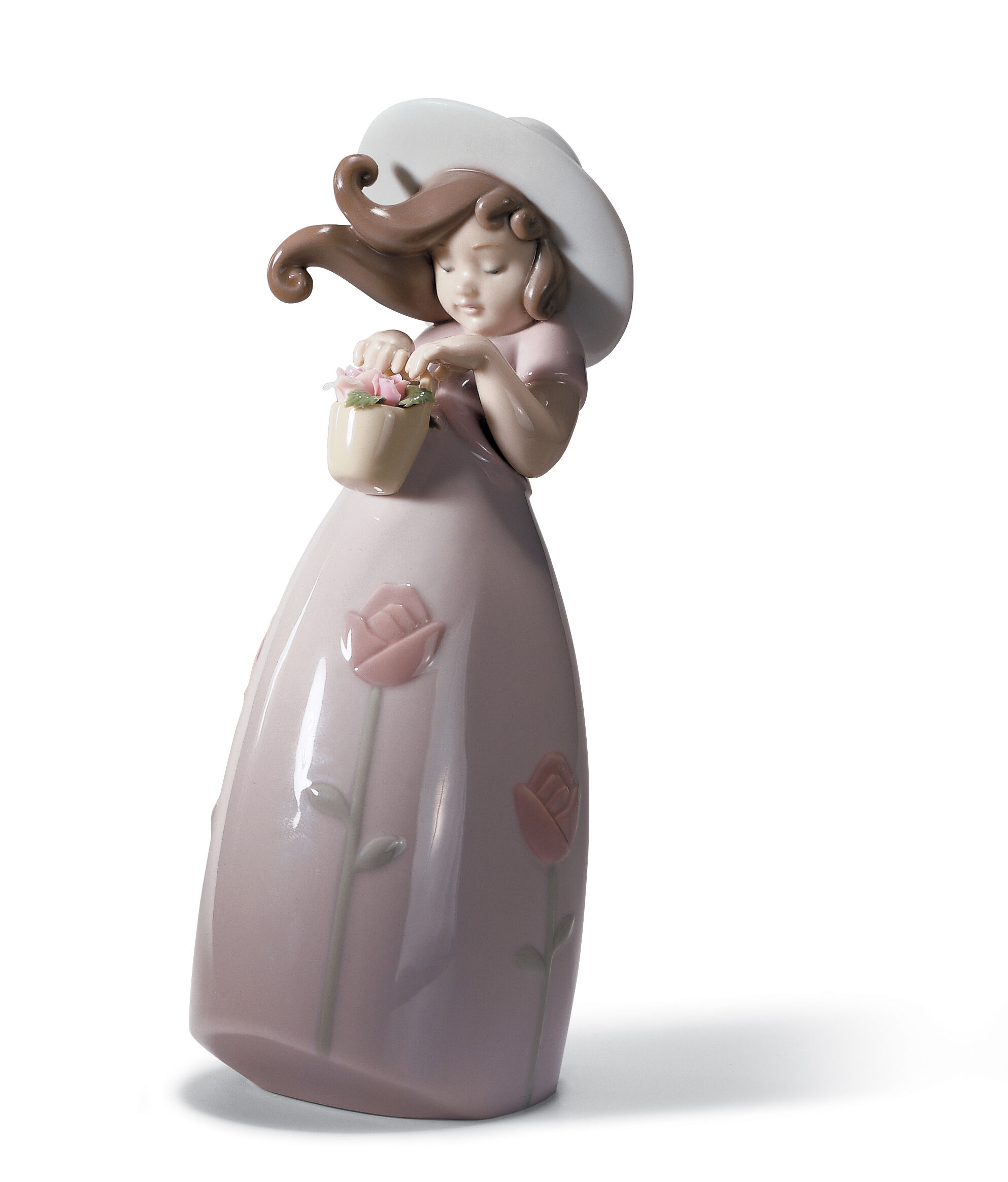 Little Rose Girl Figurine 3 Little Rose Girl Figurine 3