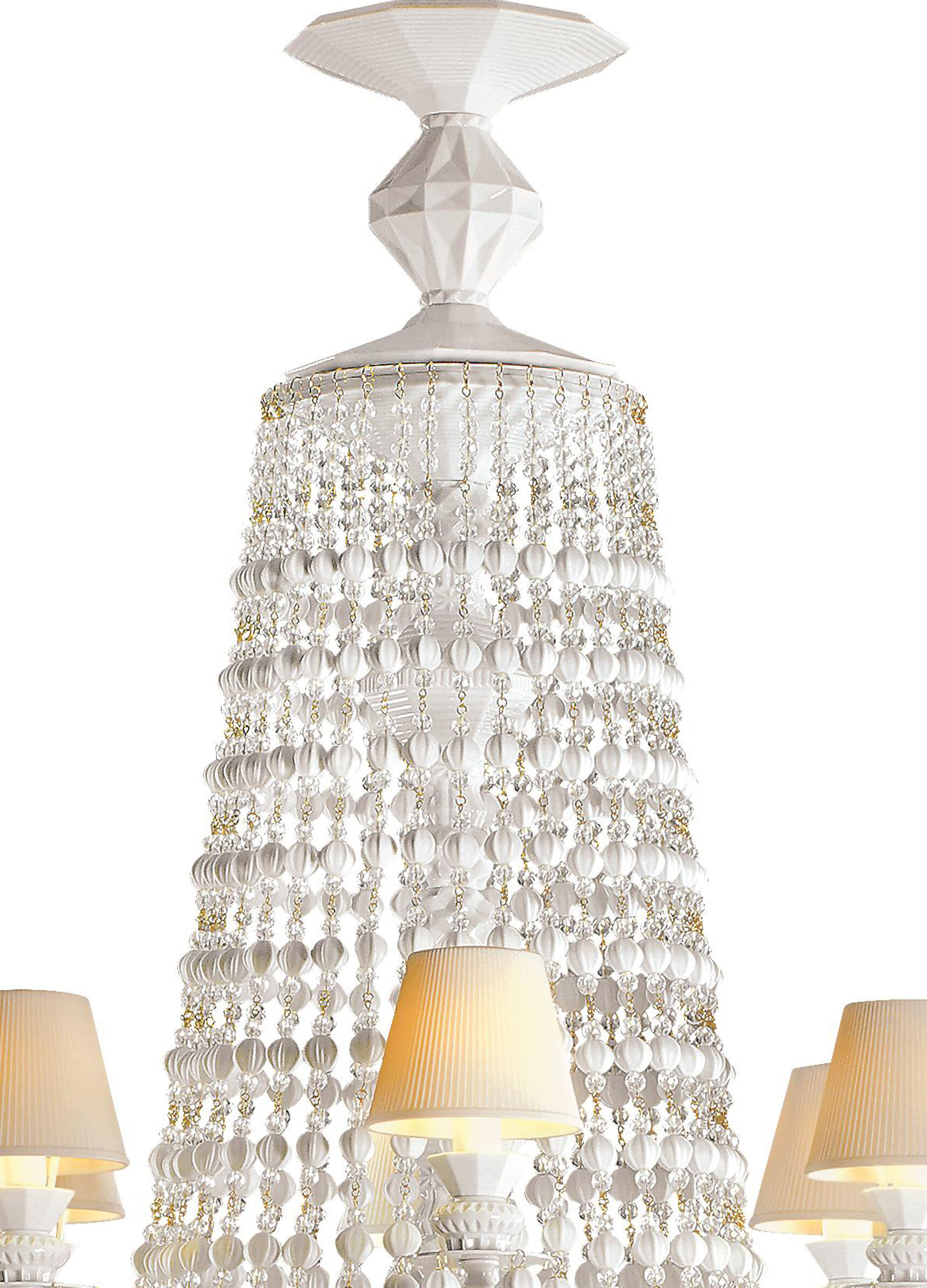 Winter Palace 30 Lights Chandelier. White (CE/UK) 5 Winter Palace 30 Lights Chandelier. White (CE/UK) 5