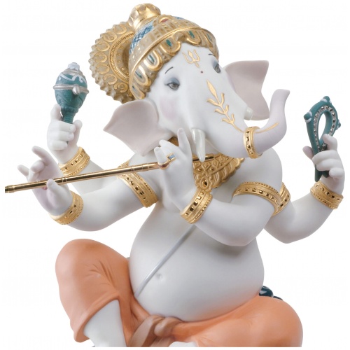 Bansuri Ganesha Figurine. Limited Edition 6