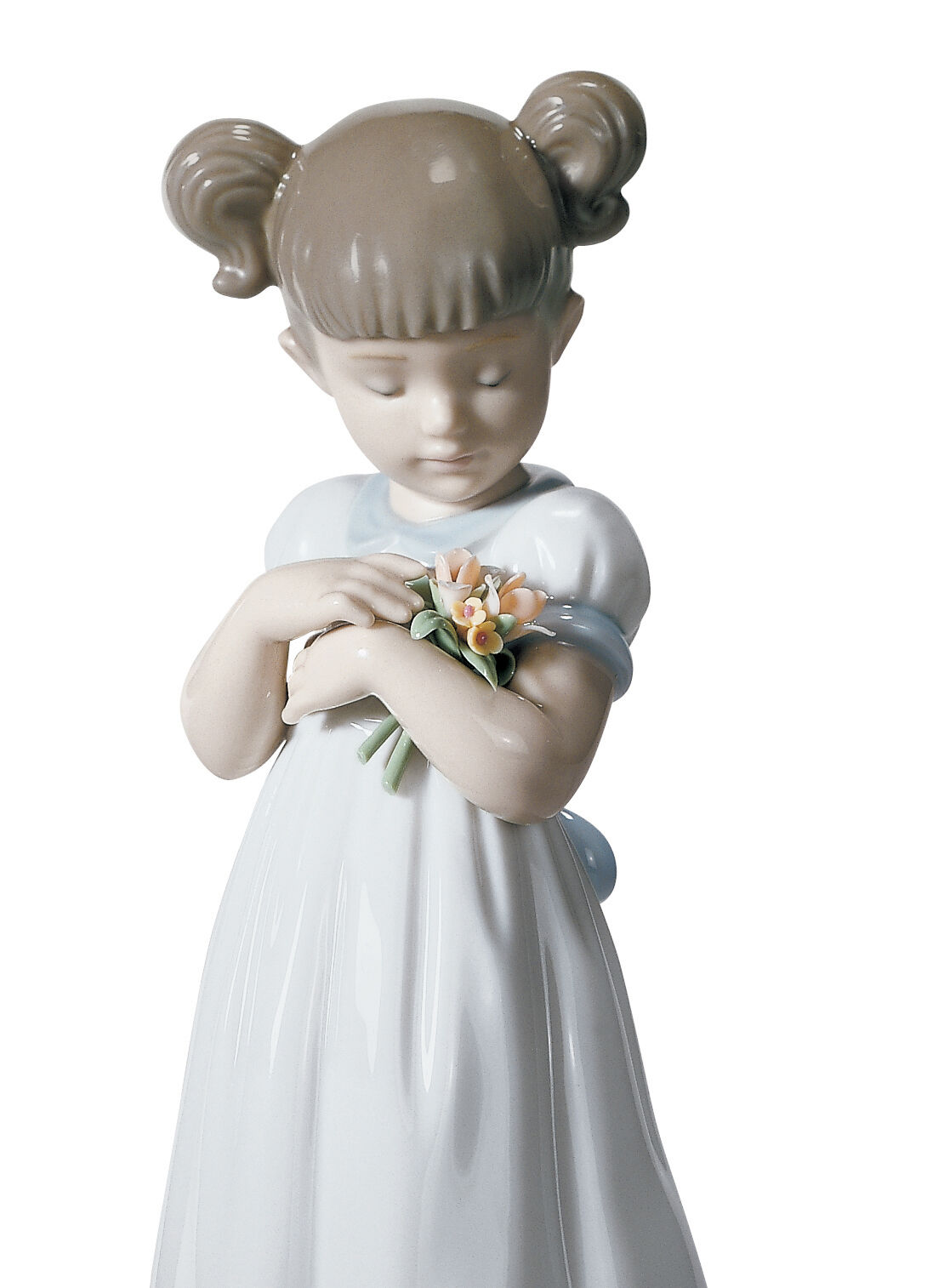 Flowers for Mommy Girl Figurine 5 Flowers for Mommy Girl Figurine 5