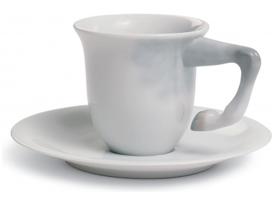Equus Coffee Cup with Saucer