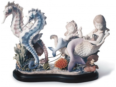 Underwater Journey Mermaid Figurine. Limited Edition