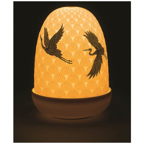Cranes Dome Table Lamp 5