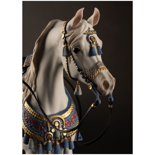 Arabian Pure Breed Horse Sculpture. Limited Edition 6