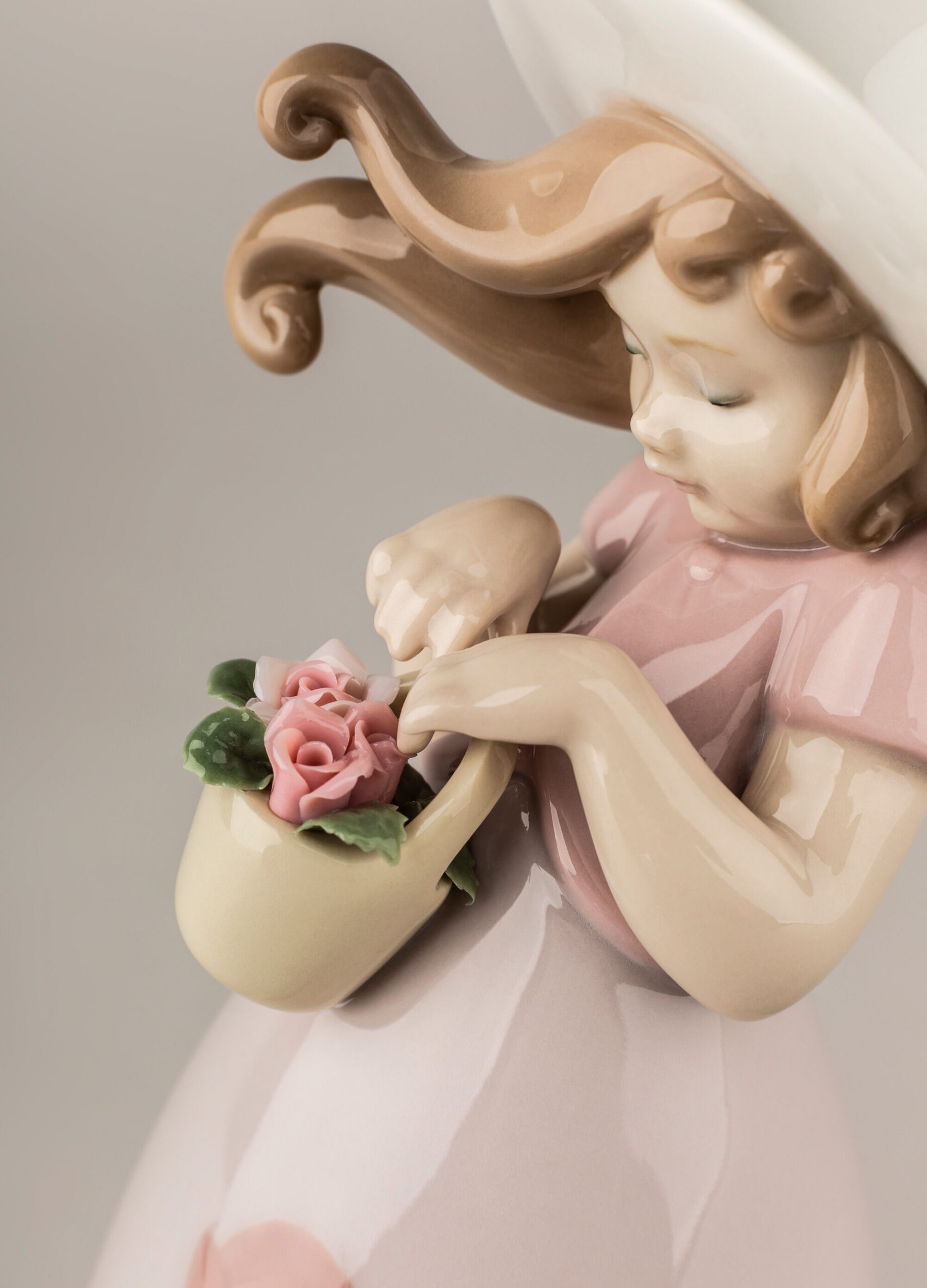 Little Rose Girl Figurine 9 Little Rose Girl Figurine 9