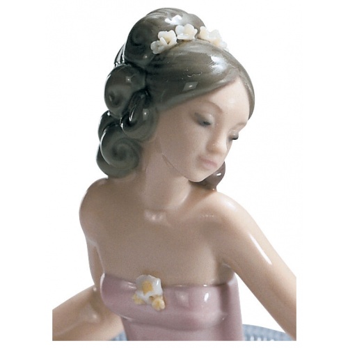 At The Ball Woman Figurine 7