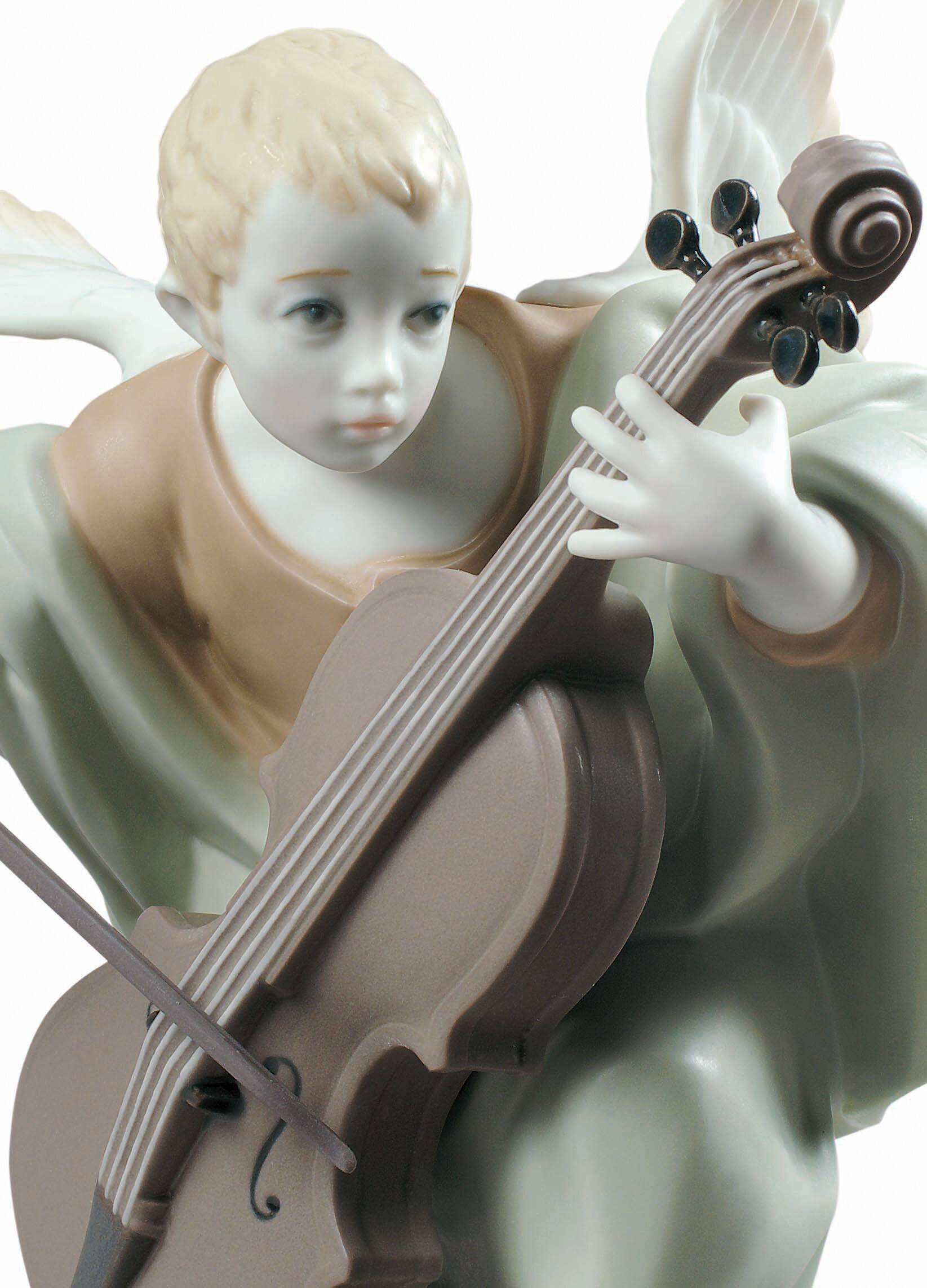 Heavenly Cellist Angel Figurine 5 Heavenly Cellist Angel Figurine 5