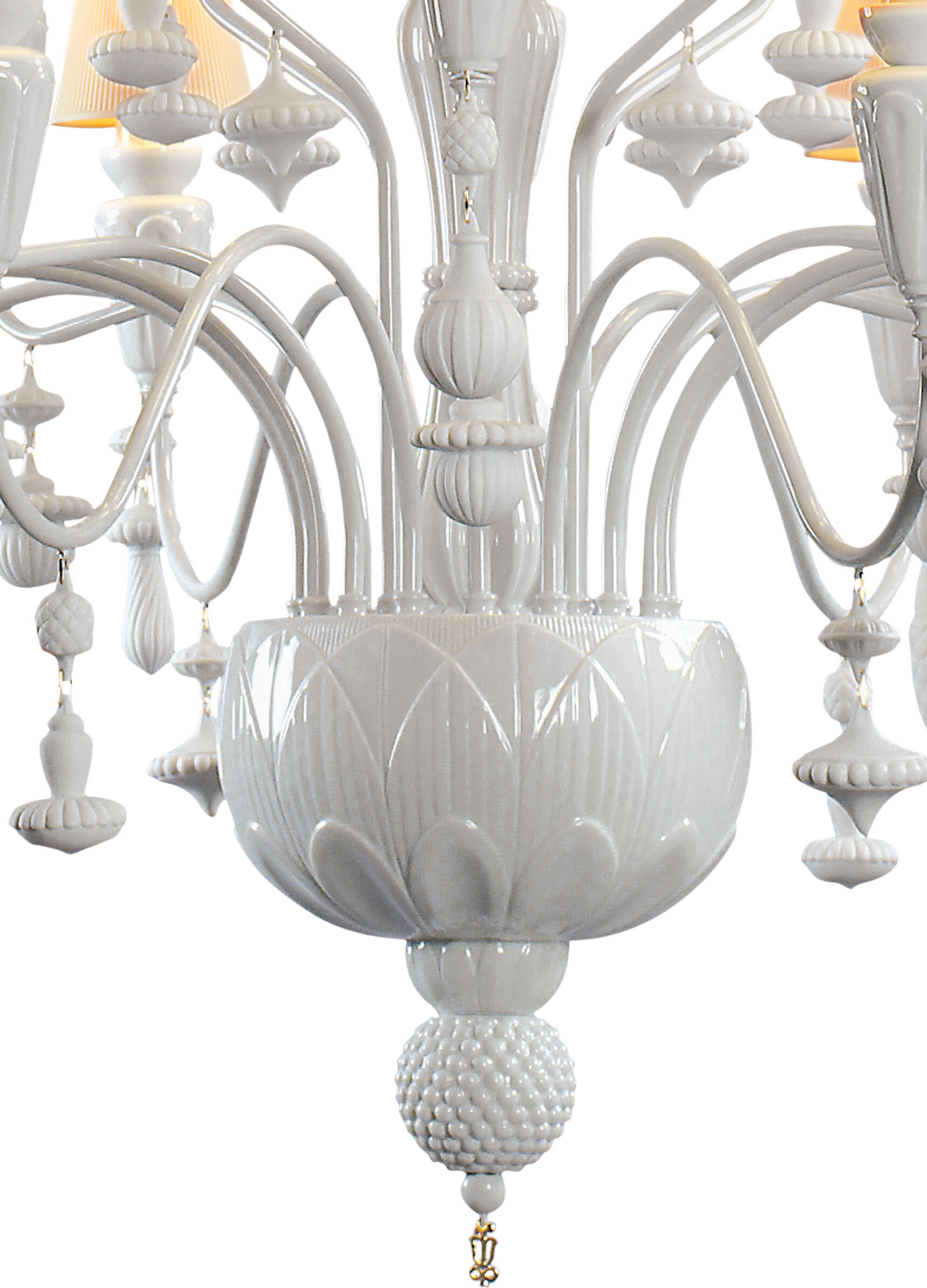 Ivy and Seed 20 Lights Chandelier. Medium Model. White (CE/UK) 7 Ivy and Seed 20 Lights Chandelier. Medium Model. White (CE/UK) 7