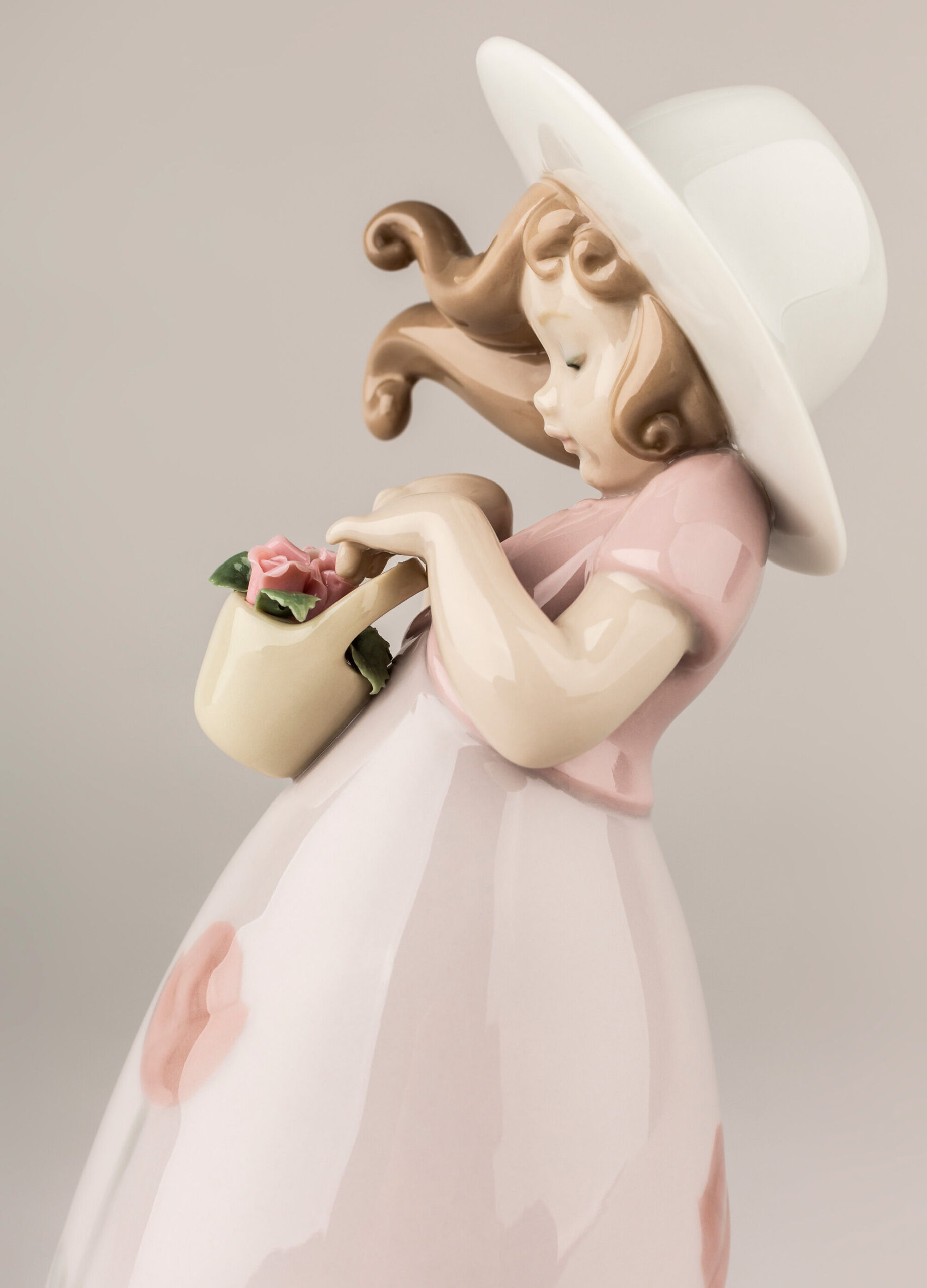 Little Rose Girl Figurine 7 Little Rose Girl Figurine 7