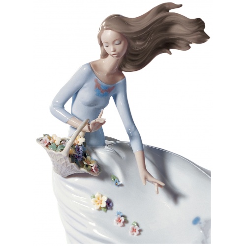 Petals of The Wind Woman Figurine 6