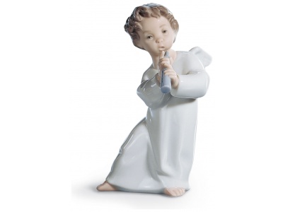 Angel with Flute Figurine