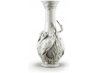 Herons’ Realm Vase